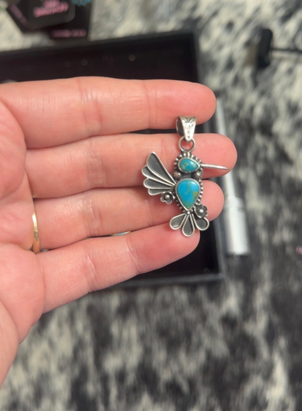 Hummingbird pendant