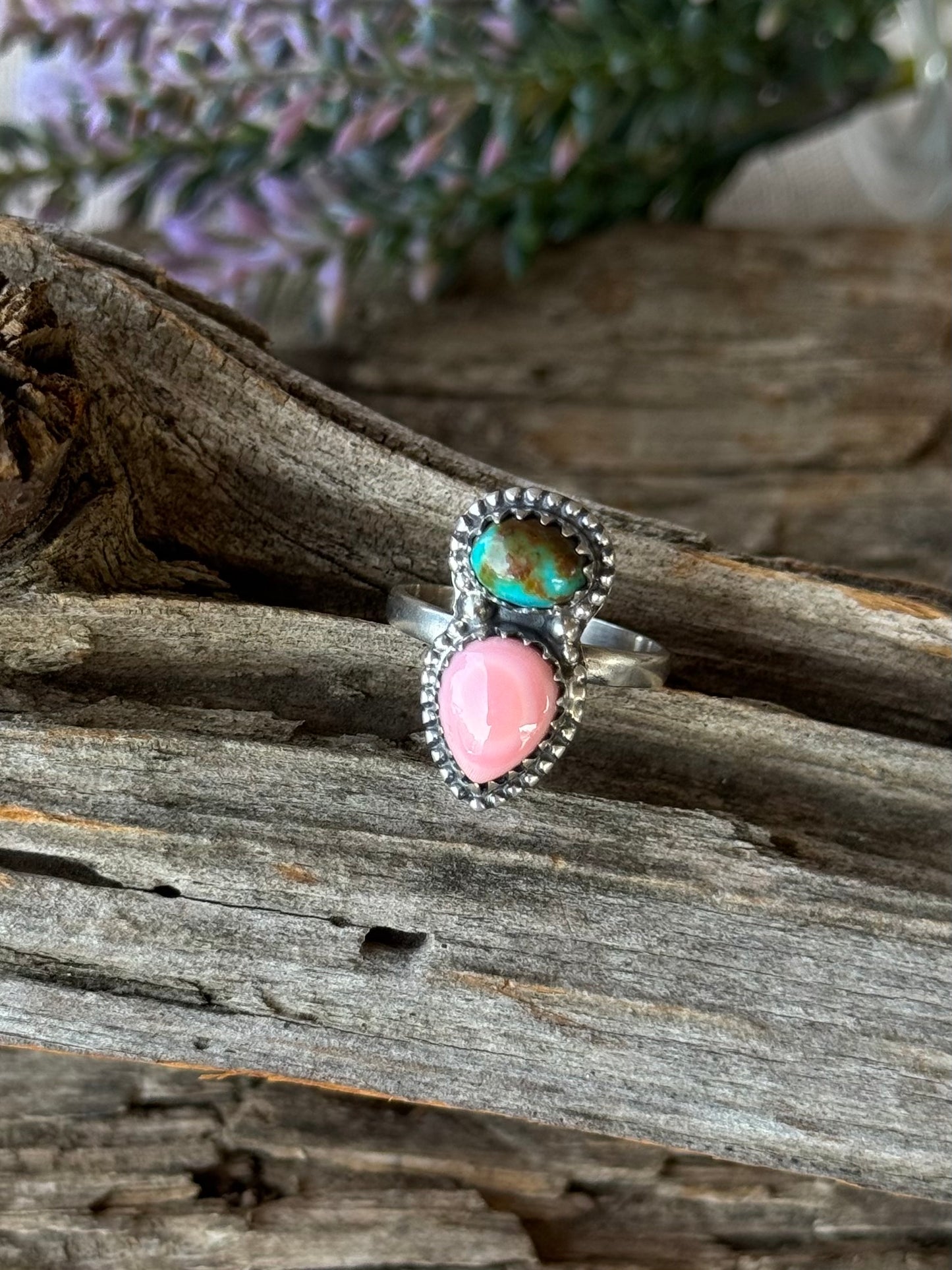 Two stone ring