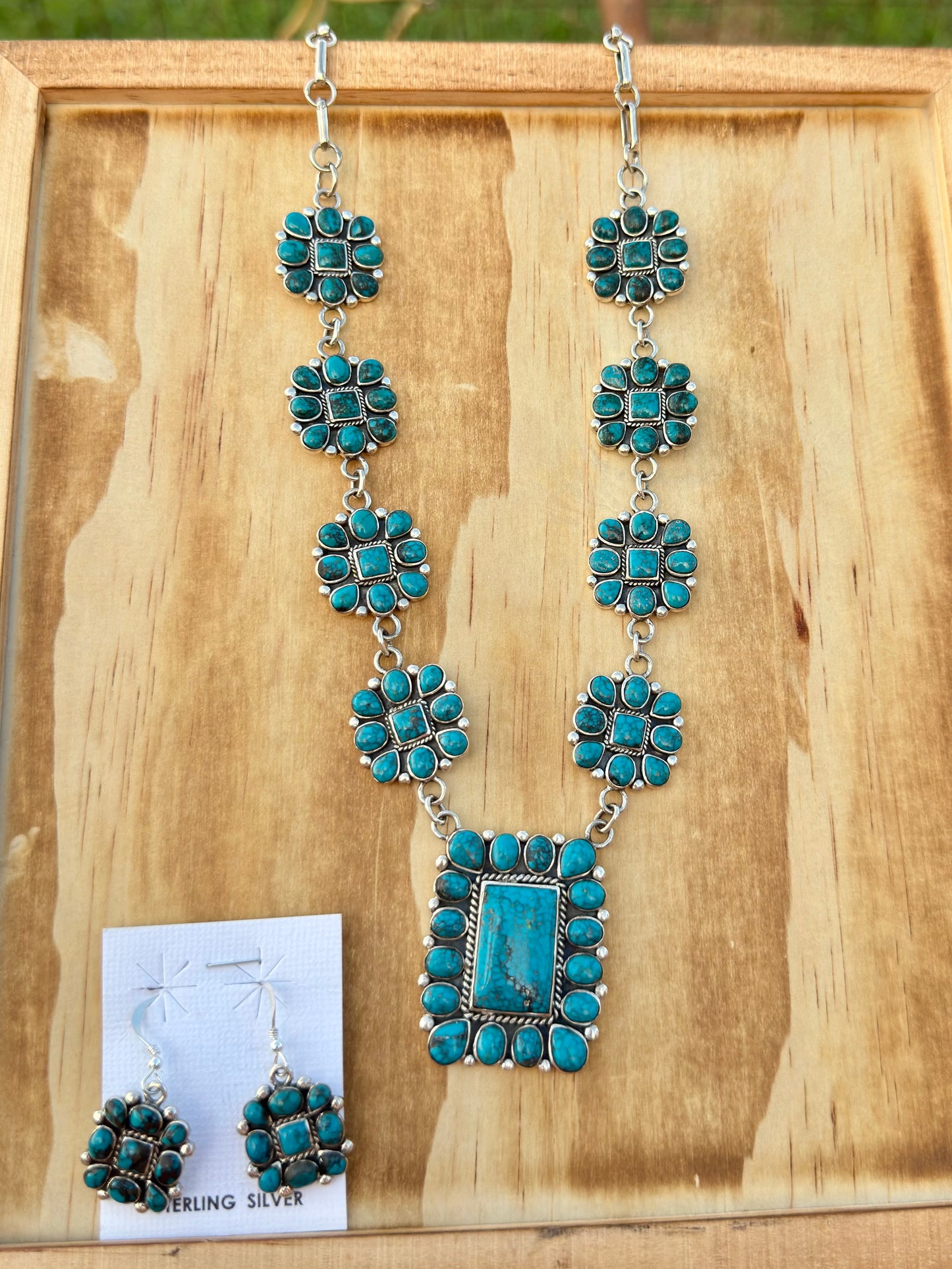Vintage necklace & earring set