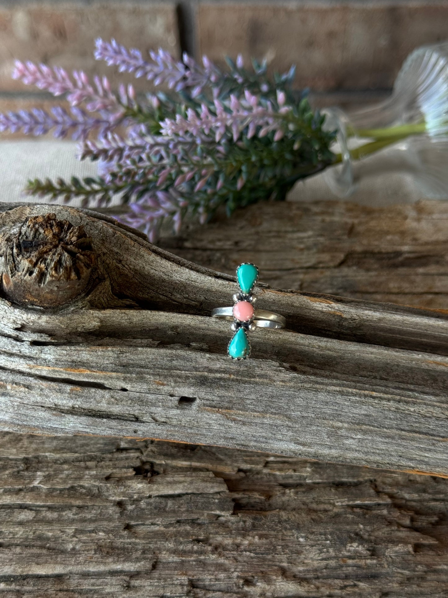 Three stone ring