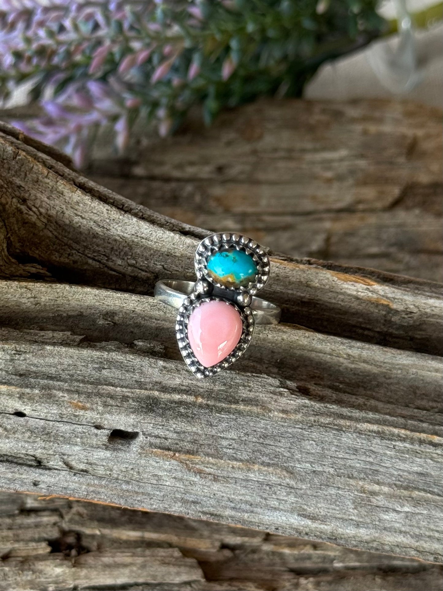 Two stone ring