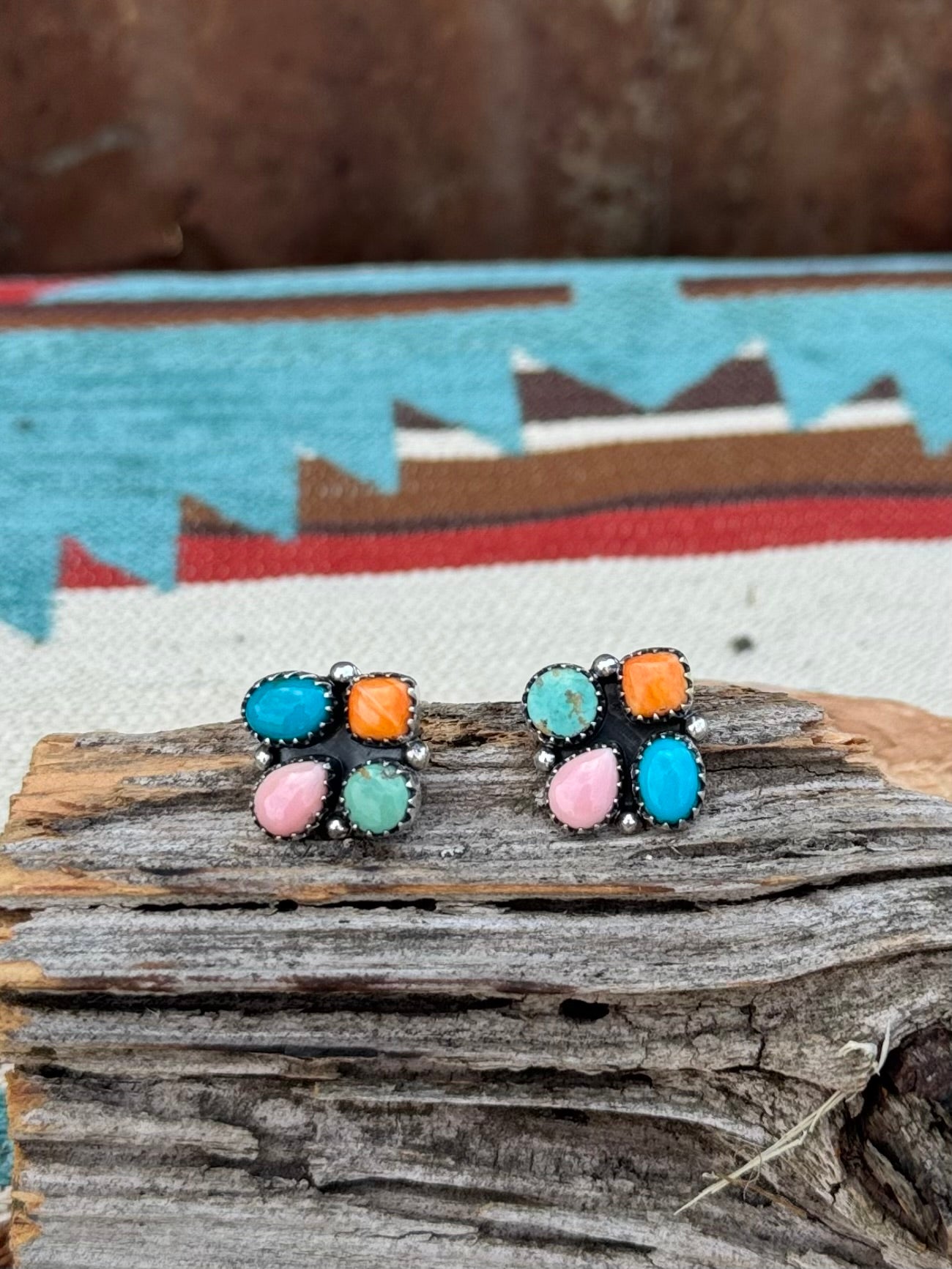 Cluster Earrings