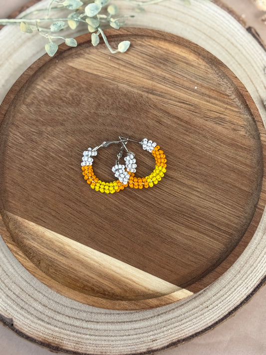 Candy Corn Hoops
