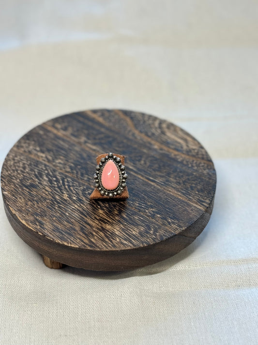 Pink Conch Ring
