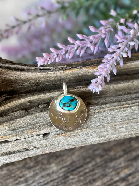 Buffalo Nickel pendant