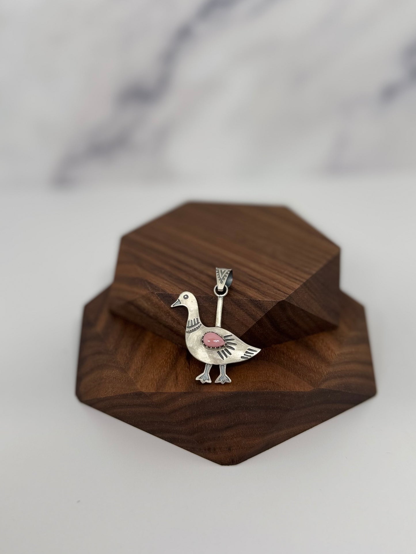 Goose pendant