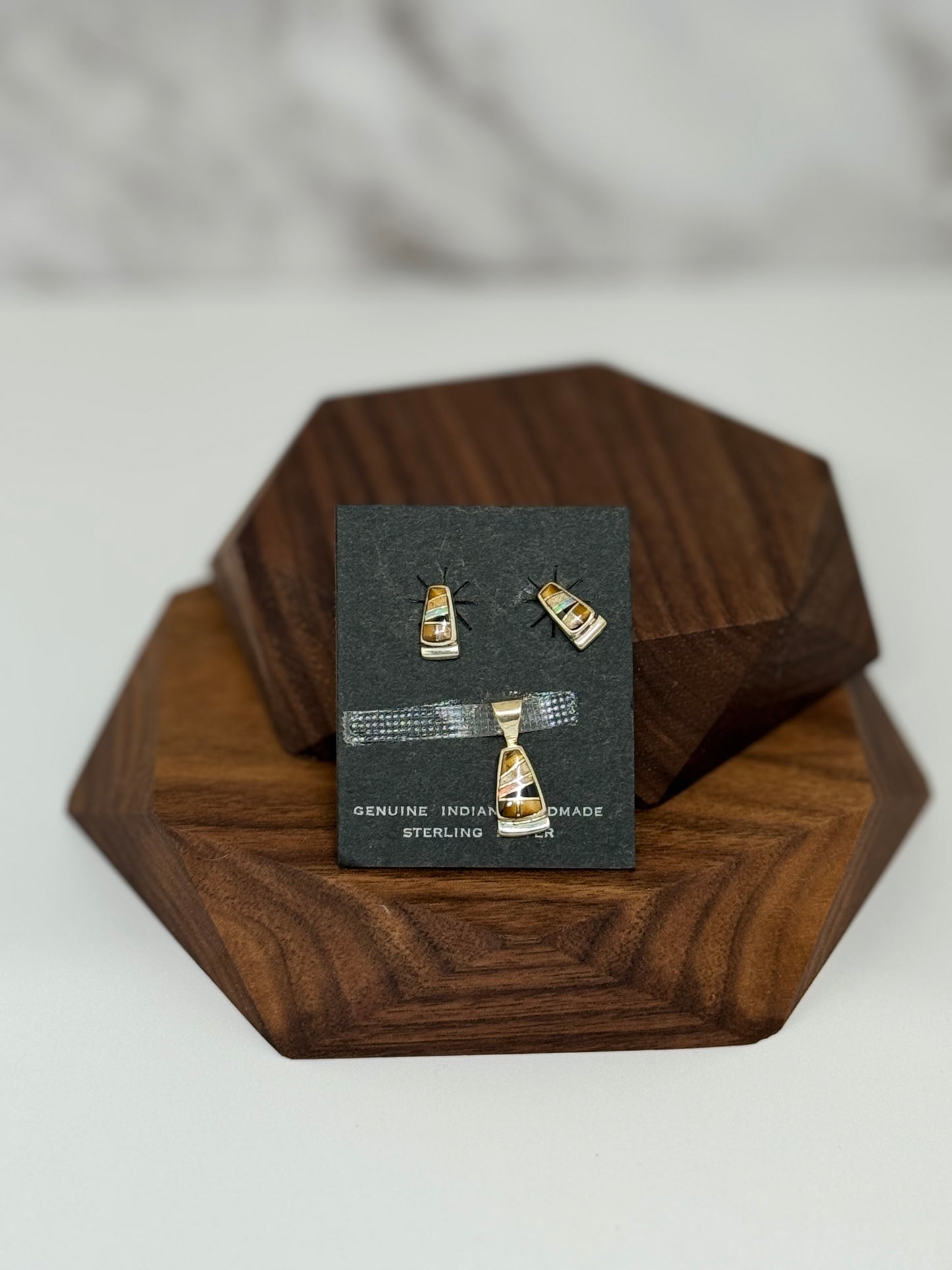 Earring & pendant set