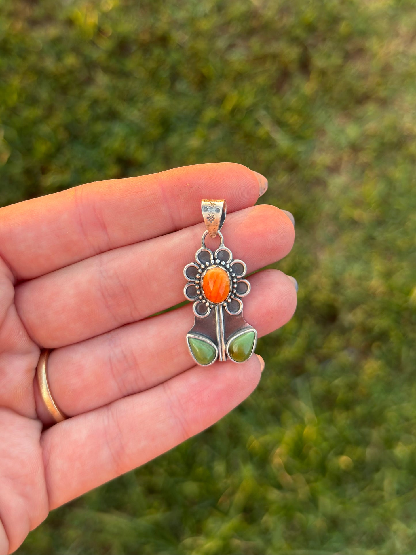 Sunflower Pendant