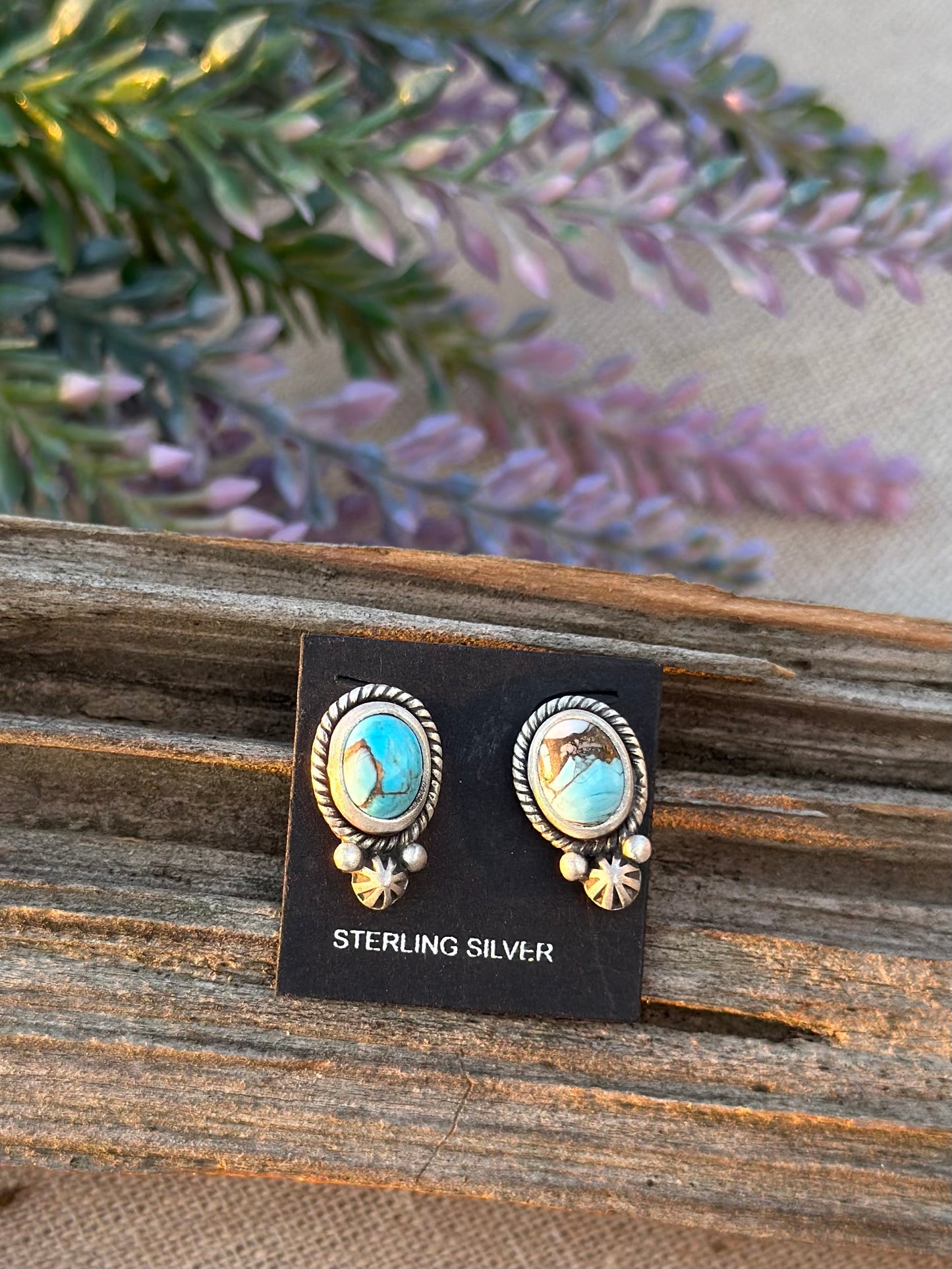 Cotton Candy Studs