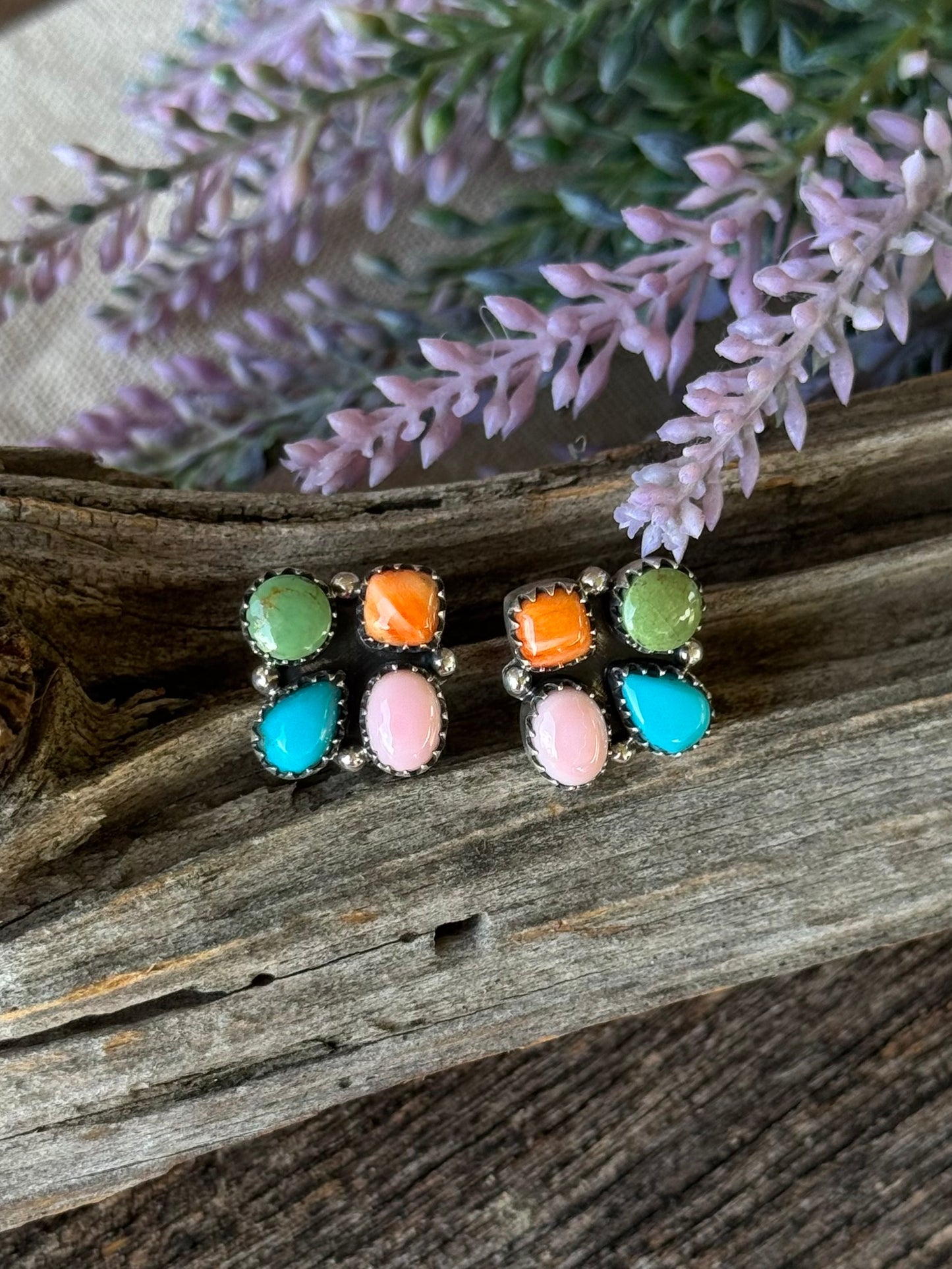 Cluster Earrings
