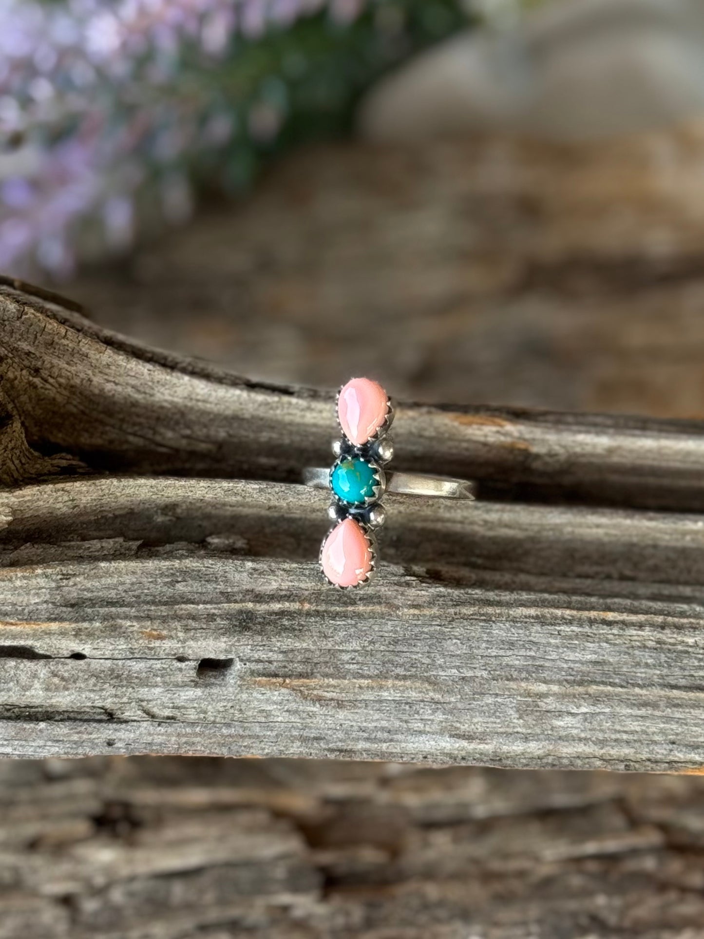 Three stone ring
