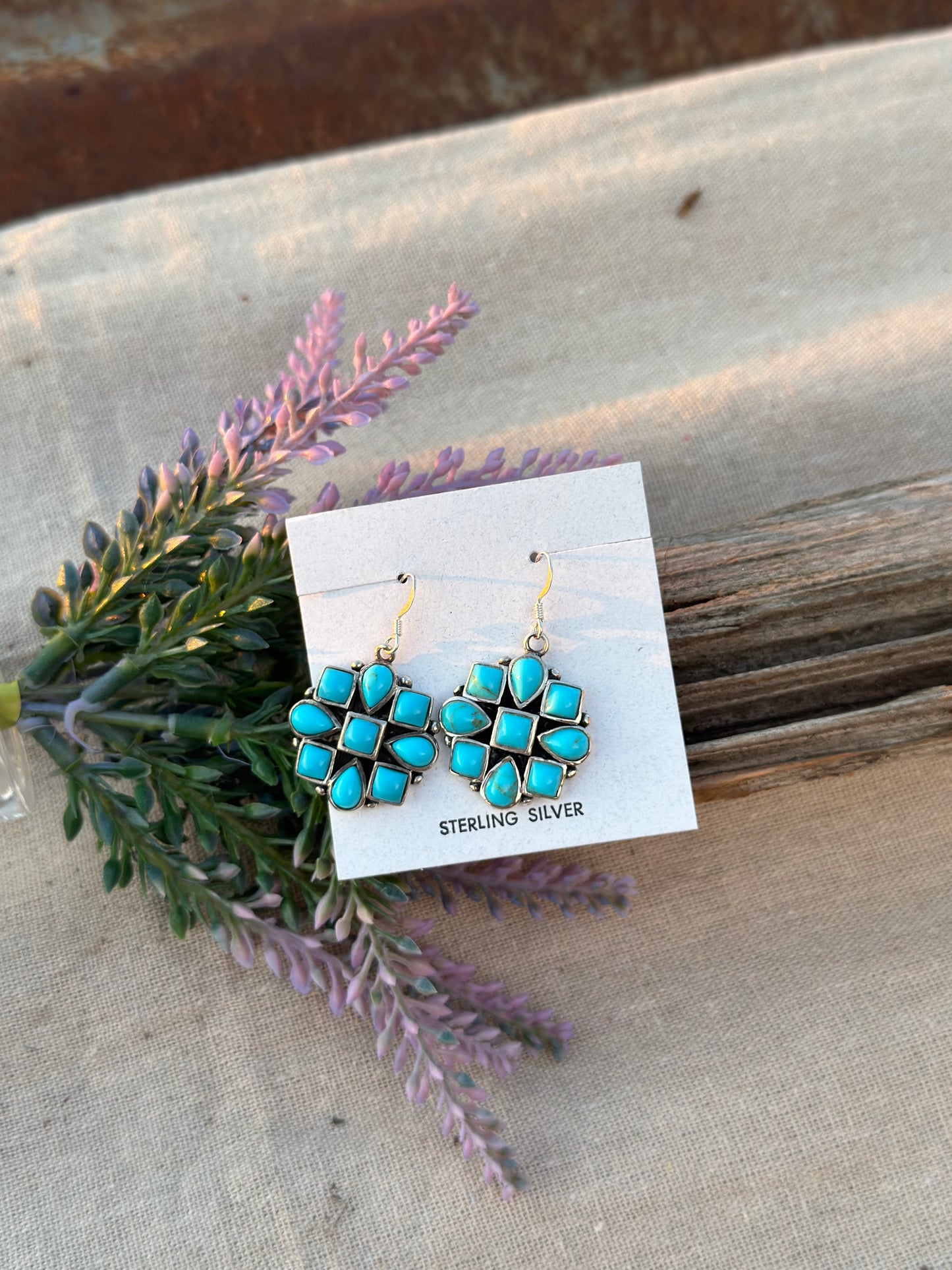 Cluster Earrings