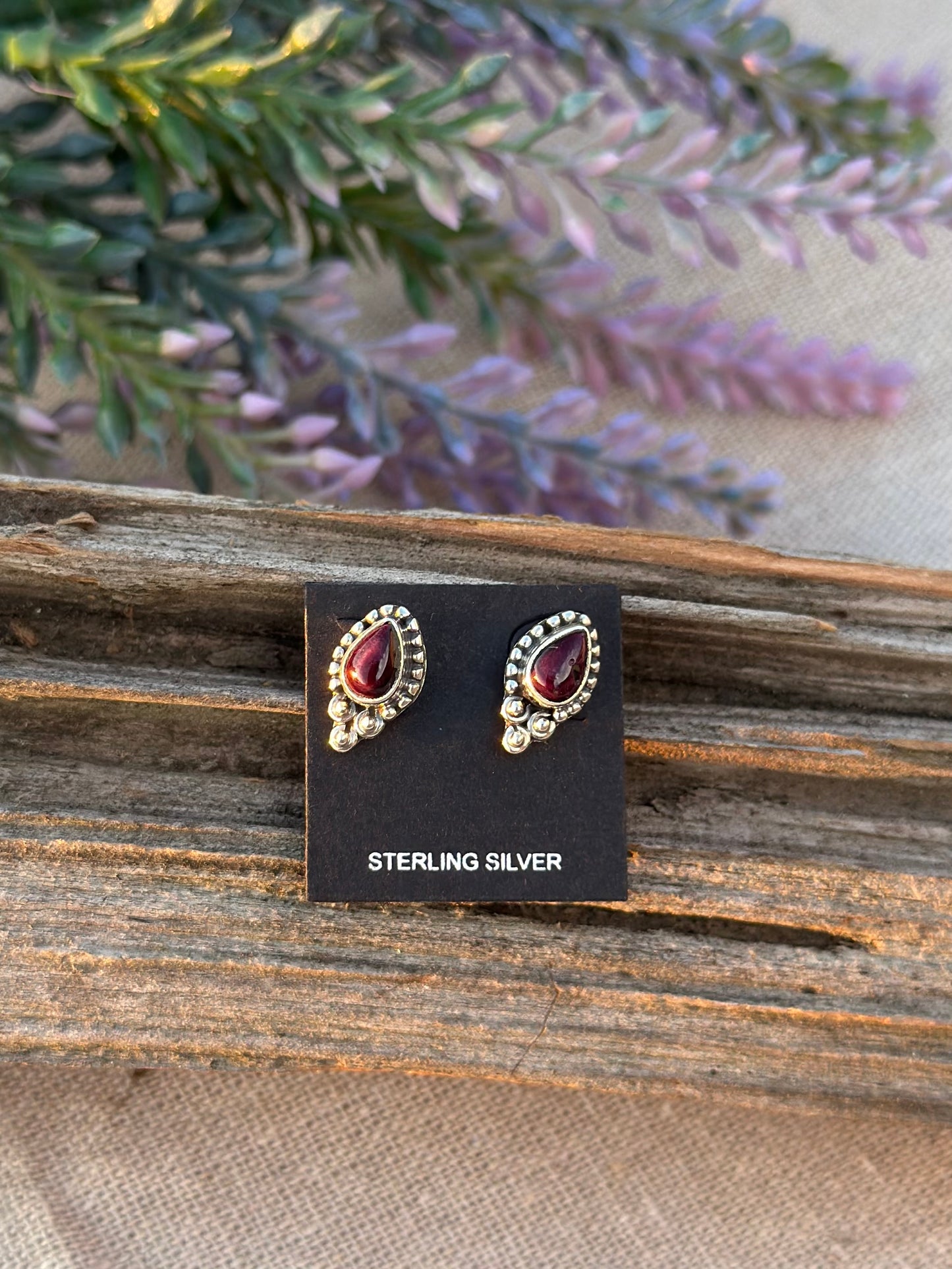 Purple Spiny Studs