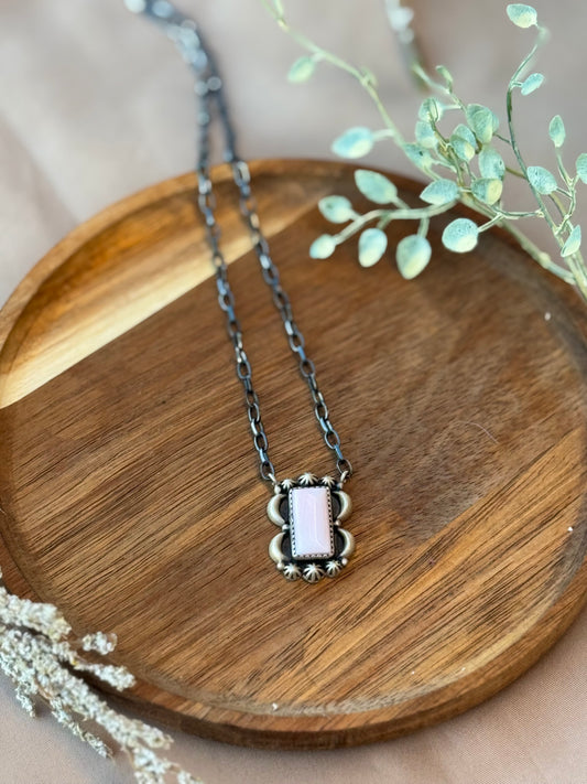 Pink Conch necklace