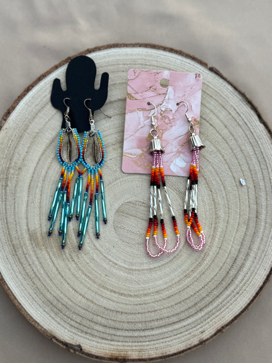Shoulder duster earrings