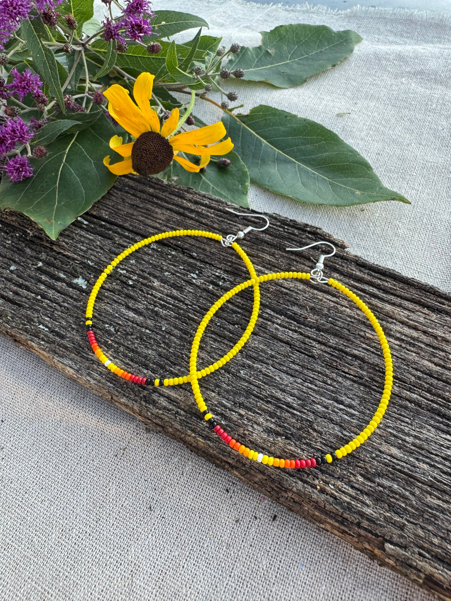 Summer Sun Hoops