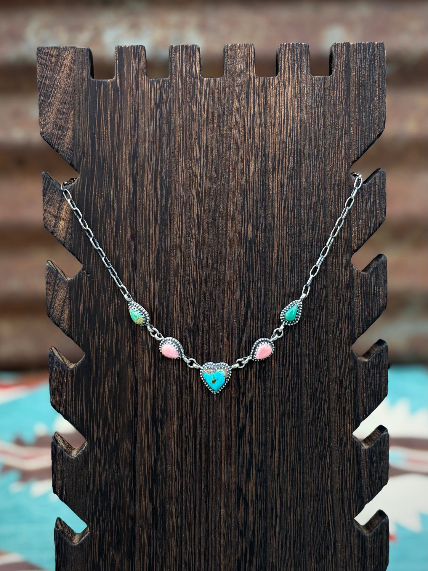 Multi stone Choker