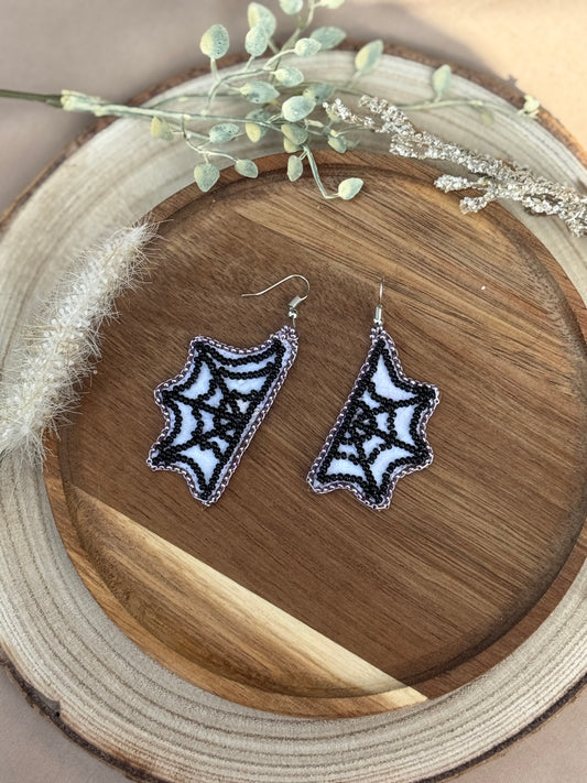 Spider Web earrings
