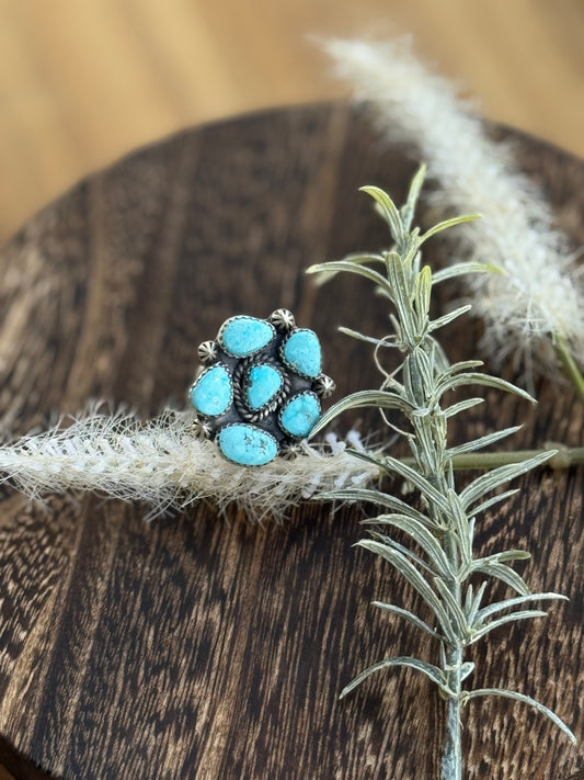 White water cluster ring