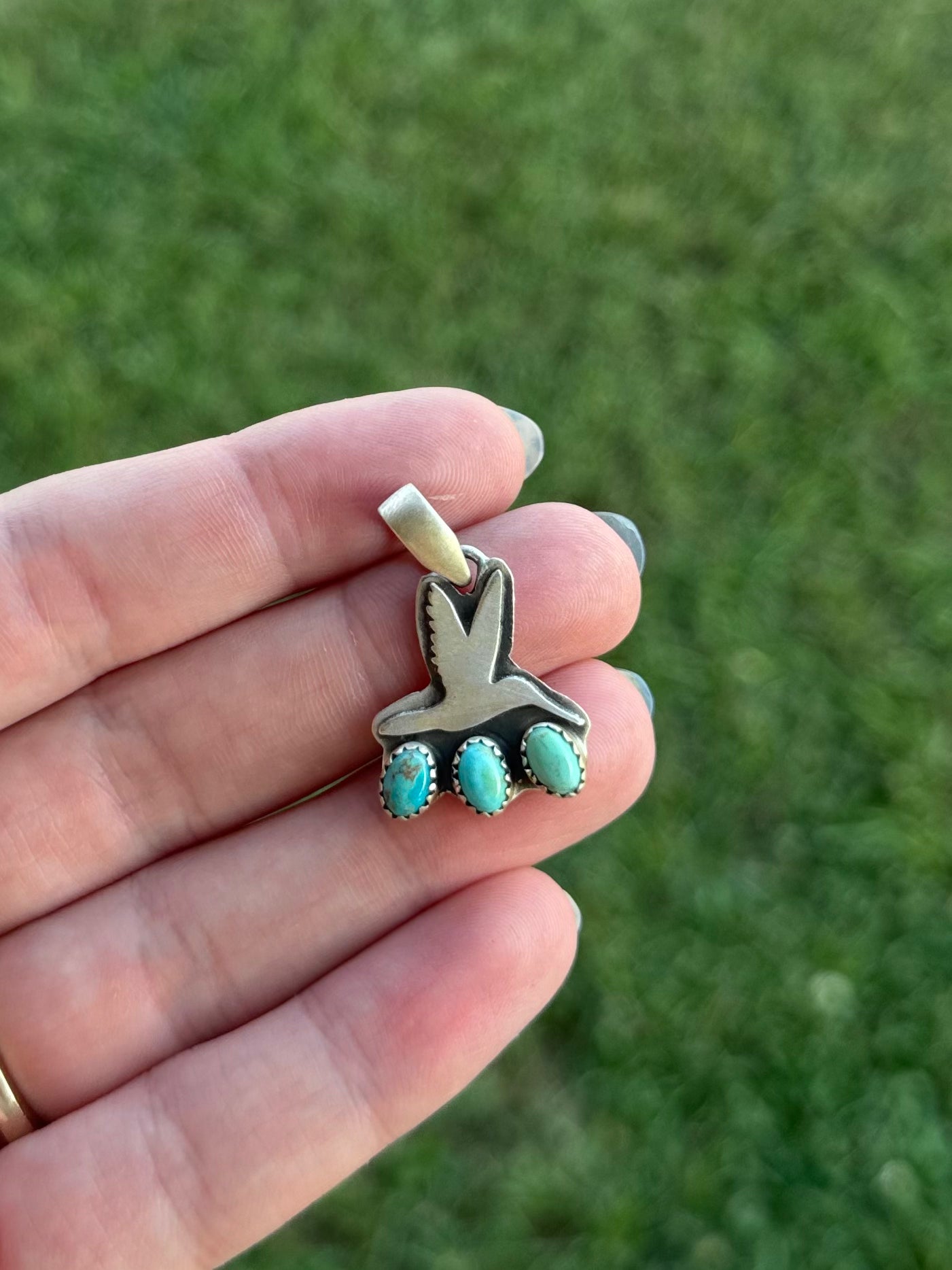 Hummingbird pendant