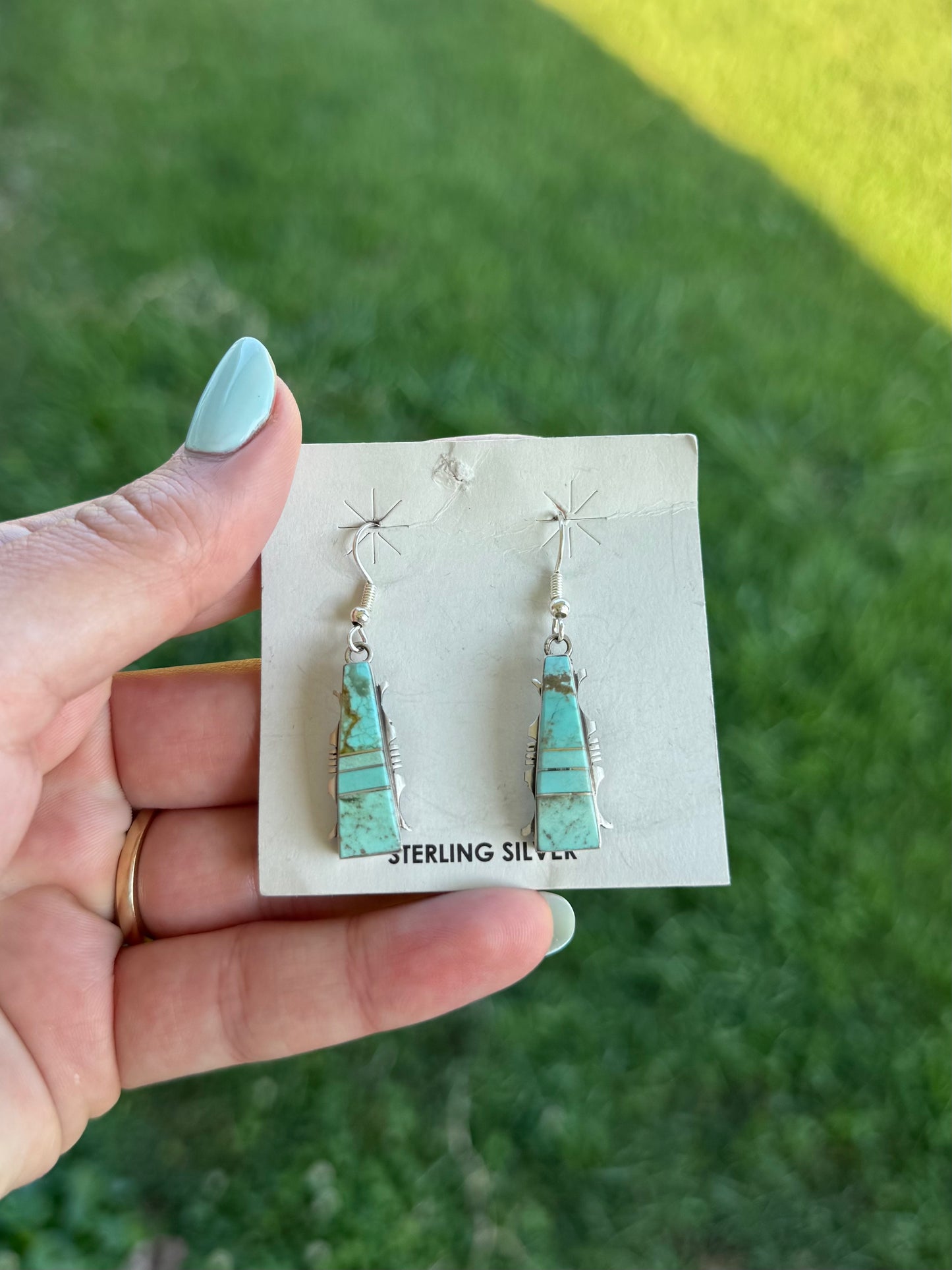 Navajo made earrings