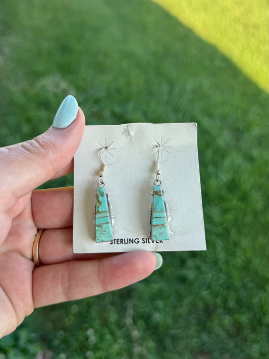 Navajo made earrings
